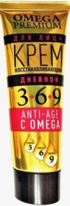 Omega Premium крем для лица Дневной Восстанавливающий Anti-Age c Omega 85мл