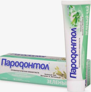 Пародонтол Зубная паста Зелёный чай 124гр