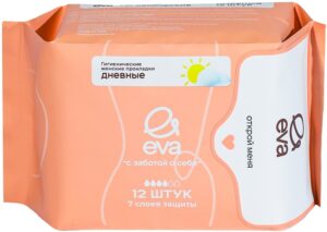 Eva Прокладки Дневные 4 капли, 12шт