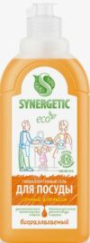 Synergetic гель для мытья посуды Антибактериальный Сочный апельсин 500мл