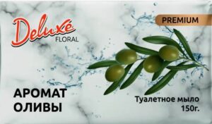 Deluxe Мыло туалетное Аромат оливы 100гр.