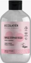 ECOLATIER мицеллярная вода Age control Цветок орхидеи и роза 400мл