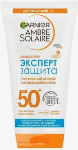 Garnier Солнцезащитный крем 50 SPF, детский 50 мл.