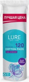 Ватные диски Lure 120 шт.