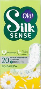 OLA Silk Sense гигиенические прокладки на каждый день Ромашка 20шт