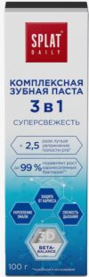 Splat Daily зубная паста 3в1 Суперсвежесть 100гр.