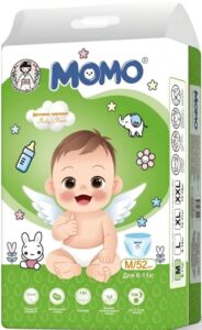 MOMO Трусики Детские M №3 (6-11кг) 52 шт