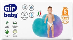 Air Baby  Подгузники детские Jumbo Junior №5 52шт