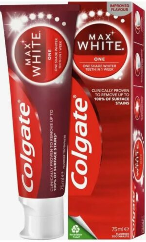 Colgate Зубная паста Max White для длительного отбеливания,75мл.