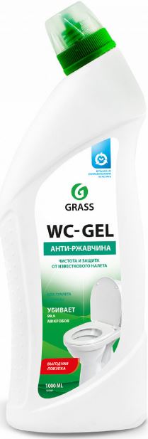 Grass WC-Gel от известкового налета и ржавчины Анти-ржавчина 1000мл (125437)