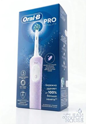 ORAL B Braun D103.413.3 Vitality PRO Зубная щетка Аккумуляторная Lil Mist 1шт