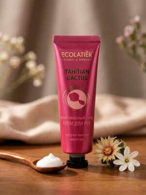 ECOLATIER крем для рук Комплексный уход Таитянский кактус 30мл